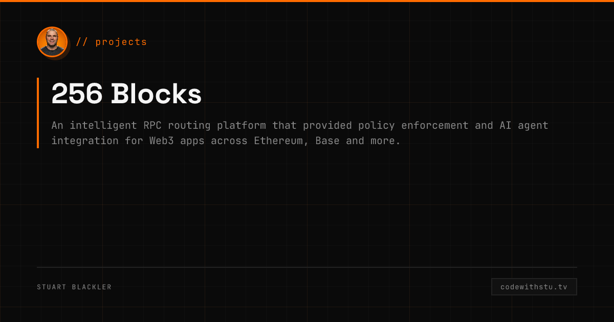 256 Blocks | CodeWithStu