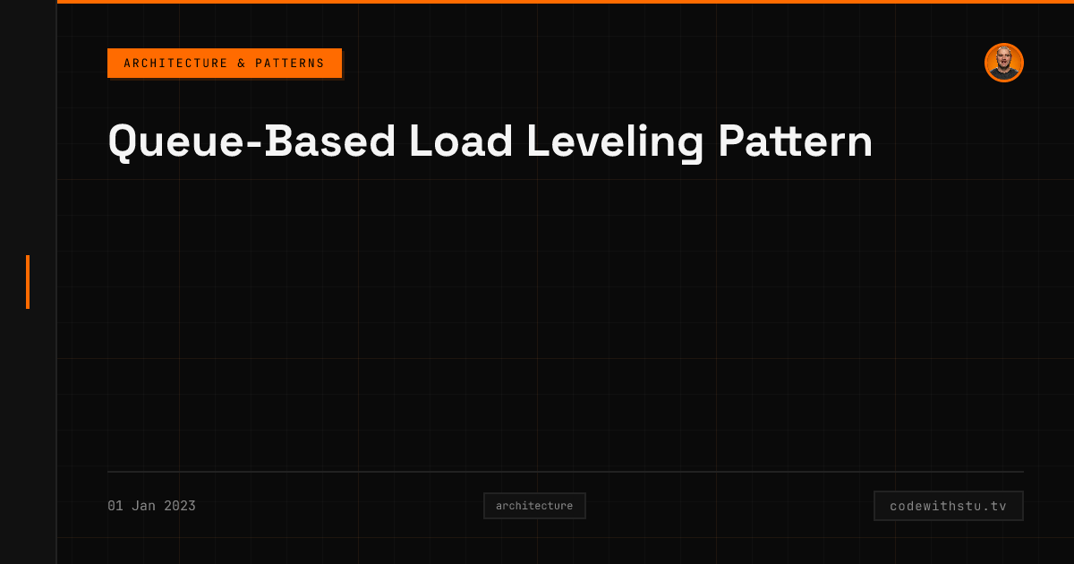 Queue-Based Load Leveling Pattern | CodeWithStu